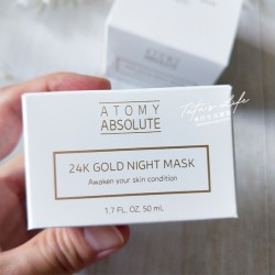 24 карата златна нощна маска Абсолют - кутия