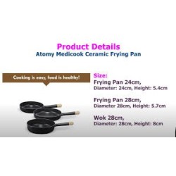 Atomy Medi-cook керамични съдове за готвене комплект